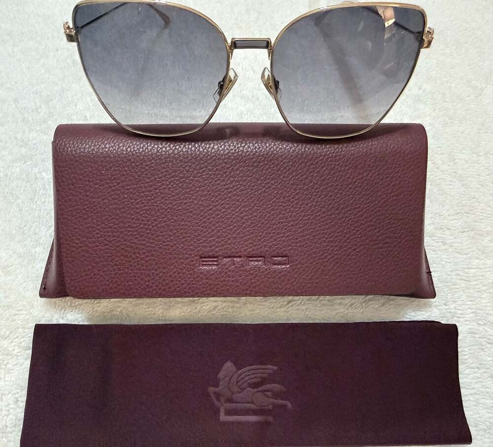 Etro 0021/S Rose Gold Sunglasses 60-17-145